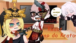 🌸🥢 Deuses reagindo ao rap do Kratos xTakeru [upl. by Anoyek]