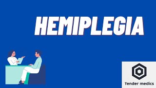 HEMIPLEGIA  LECTURE IN HINDI MEDICAL STUDY  MEDICAL SURGICALhemiplegia education [upl. by Clotilde]