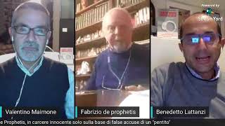 EG Talks 19  Conversazione con Fabrizio De Prophetis agli arresti da innocente [upl. by Llerat785]