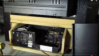 Projection TV teardown and Salvage [upl. by Merc]