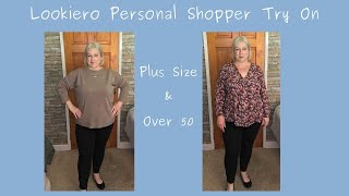 Lookiero Personal Shopper Try On  Plus Size Over 50 [upl. by Lesnah876]