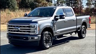 2023 F250 Platinum Carbonized Grey Diesel 67 👀 ✅ [upl. by Schick645]