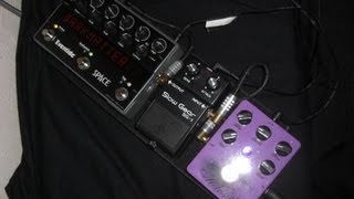 LoFi in Space  Hexe  Melusine Boss SG1 Slow Gear amp Eventide  Space [upl. by Solly]