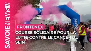 🩷 Course solidaire à Frontenex pour la lutte contre le cancer du sein [upl. by Nare]