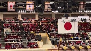 Tamawashi portrait unveiled Ryogoku Kokugikan Hatsu basho Day 1 January 2023 [upl. by Nolad752]