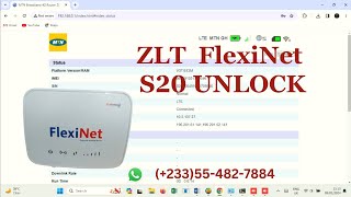 FlexiNet ZLT S20 Unlock Done 100 By SuccessTech [upl. by Ahsikan]