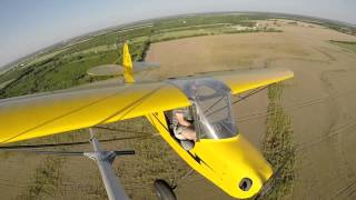 Short Final in a ProCub [upl. by Bahe]