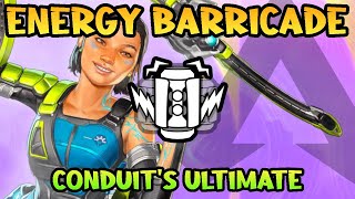 Energy Barricade Conduits Ultimate  Apex legends [upl. by Goto26]