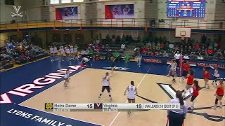 VOLLEYBALL Notre Dame Highlights [upl. by Ajoop361]