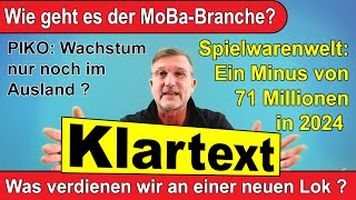 Klartext Wie geht es der Modellbahnbranche Umsatz amp Marge bei MMC [upl. by Marcellus]