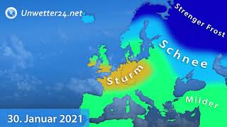 Kommende 2 Wochen Wintereinbrüche und Sturmlagen [upl. by Swartz176]