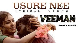 USURE NEE  LYRICAL VIDEO  உசுரே நீ SONG  KEERA  JIT  VIDIVELLI  ANURADHA SHRIRAM  ISAIYAN [upl. by Vasti]