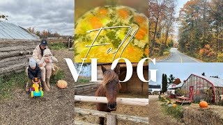 Fall Vlog  October WrapUp Cozy amp Healthy Recipes For Baby Fall Kids Activities Fall Vibes 2024 [upl. by Arinaj211]