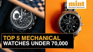 Top 5 Most Affordable Mechanical Watches In India  Watch [upl. by Iver]