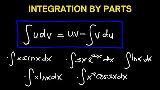 Integration By Parts 1st Video [upl. by Ordnagela]