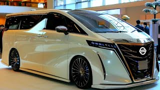 The All New 2025 nissan Elgrand mov mini van  nissan 7 seater [upl. by Gnauq]