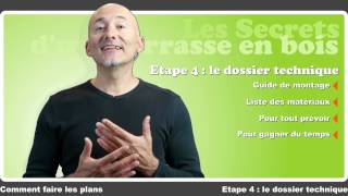 Guide vidéo  faire les plans de votre terrasse en bois [upl. by Supmart]