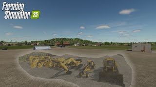 Farming Simulator 25  Build My Base For The New Mods [upl. by Okwu]