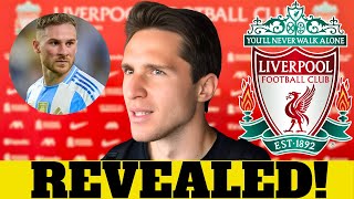 🚨 MAC ALLISTER REVEALS LIVERPOOL VERDICT ON CHIESA SIGNING LIVERPOOL NEWS [upl. by Hedelman]