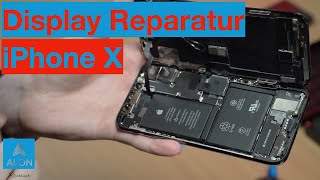 iPhone X Display tauschen  schnell selbst reparieren  iFixit [upl. by Dunseath511]