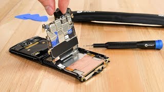 Motorola Razr Teardown  One of the Most Complex Phones Ever [upl. by Najed]