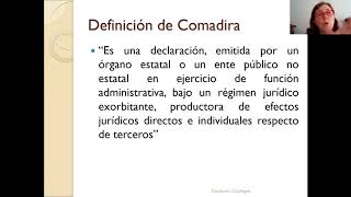 Clase 4Acto Administrativo parte 122 abrilDraSandra Gallegos [upl. by Monty]