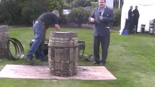 UM Whisky Tour 56 Auchentoshan Festival Cooper Demo [upl. by Assen578]