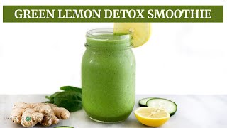 Green Lemon Detox Smoothie  Limoneira [upl. by Catlee299]