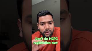 HCPC registration maat karo Abhi problem hai bohut [upl. by Notla667]