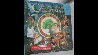 Read Aloud  Sing Aloud of The Twelve Days of Christmas with Illustrations by Jade Fang [upl. by Iy867]