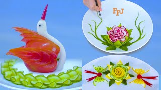 5 Creative Ideas for MasterChef Food Garnishes amp Arts [upl. by Llerdnad]