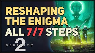 Reshaping the Enigma Destiny 2 [upl. by Englis236]