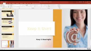 PowerPoint 2019 Guided Project 12 [upl. by Rema409]