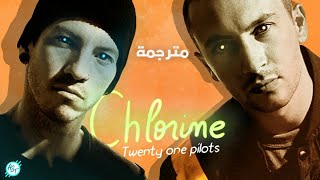 Twenty One Pilots  Chlorine  Lyrics Video  مترجمة [upl. by Neenej10]