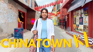 Exploring Petaling Street Chinatown in KUALA LUMPUR Malaysia [upl. by Teece229]