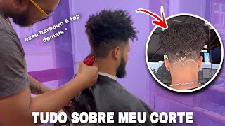 CORTE PARA CABELO CRESPOCACHEADO  NUNCA MAIS ERRE NA HORA DE PEDIR PARA O BARBEIRO [upl. by Amsirak557]