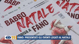 Fano presentati gli eventi legati al Natale 2024 [upl. by Nnod57]