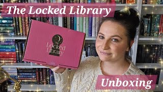 🔑The Locked Library Unboxing🔒 August 2024 [upl. by Intyre]