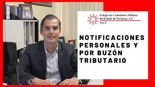 Notificaciones Personales y por Buzón Tributario [upl. by Libys]