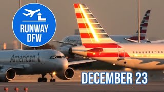 🔴 LIVE DFW Airport plane spotting ✈️ December 23 2023  11 am CT [upl. by Donegan643]