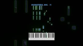 Monsters Inc on Piano [upl. by Annekam]