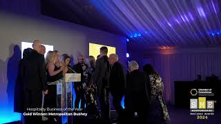 Watford Chamber of Conscience SME Hertfordshire Business Awards 2024  Hospitality Business OTY [upl. by Giraud]