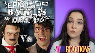 Stephen King is NEVERMORE  Reacting to Epic Rap Battles of History Stephen King vs Edgar Allan Poe [upl. by Nunciata467]