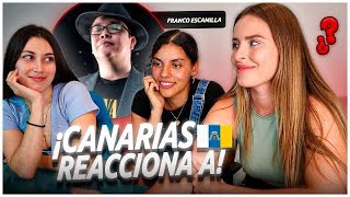 🇮🇨 MIS AMIGAS REACCIONAN a FRANCO ESCAMILLA 🇲🇽 ¡ No entendimos nada 😱 [upl. by Adigun]