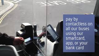 Contactless payment on all our buses [upl. by Sefton]