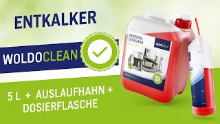 Anwendung Entkalker für Kaffeevollautomaten amp Kaffeemaschine 5 liter Kanister mit Flasche [upl. by Eimaj]