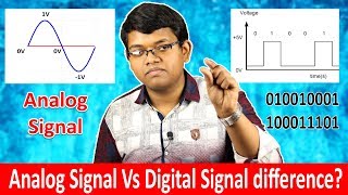 Analog Vs Digital Audio Video Signal InDepth Explained in Hindi [upl. by Granlund]