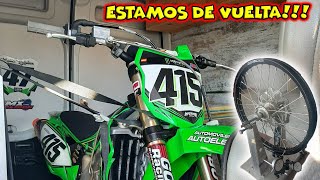 VUELVO a ENTRENAR MOTOCROSS con arreglos en la KAWASAKI KXF 450💥 [upl. by Yelnats536]