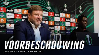 🔎 Voorbeschouwing KAA Gent  West Ham United [upl. by Harneen]