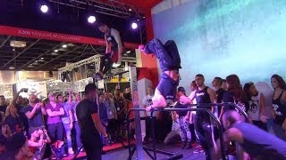 Frank Medrano Street Workout Show  Fibo 2014 Full Clip with Kurs4you [upl. by Ahmad]